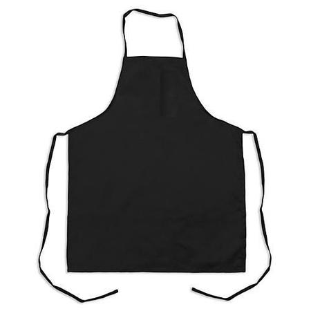 KNG Black Bib Apron 1461BLK